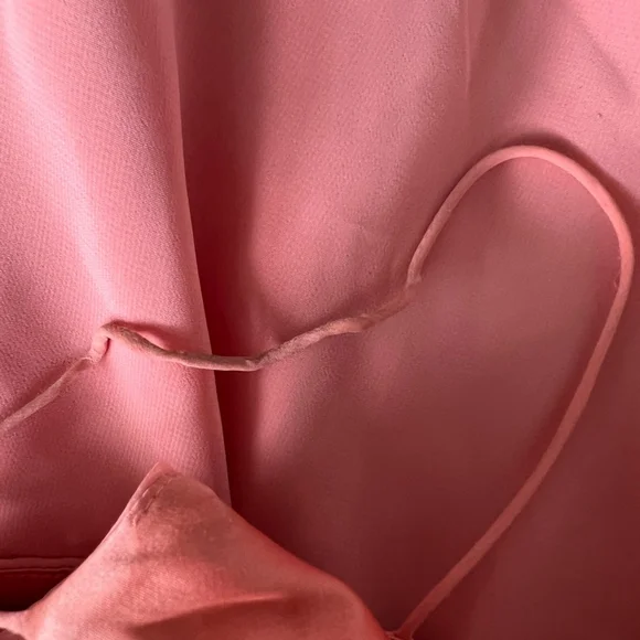 Vintage Holt Renfrew Fish Tail Style Chiffon Formal Dress - Picture 5 of 9